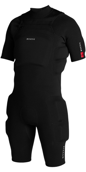 2026 Mystic Mens Surf Impact Shorty Wetsuit 35005.260150 - Black